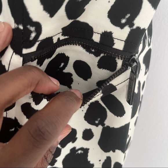 Michael Kors White/Black Abstract Print Sheath Dress - Picture 11 of 14